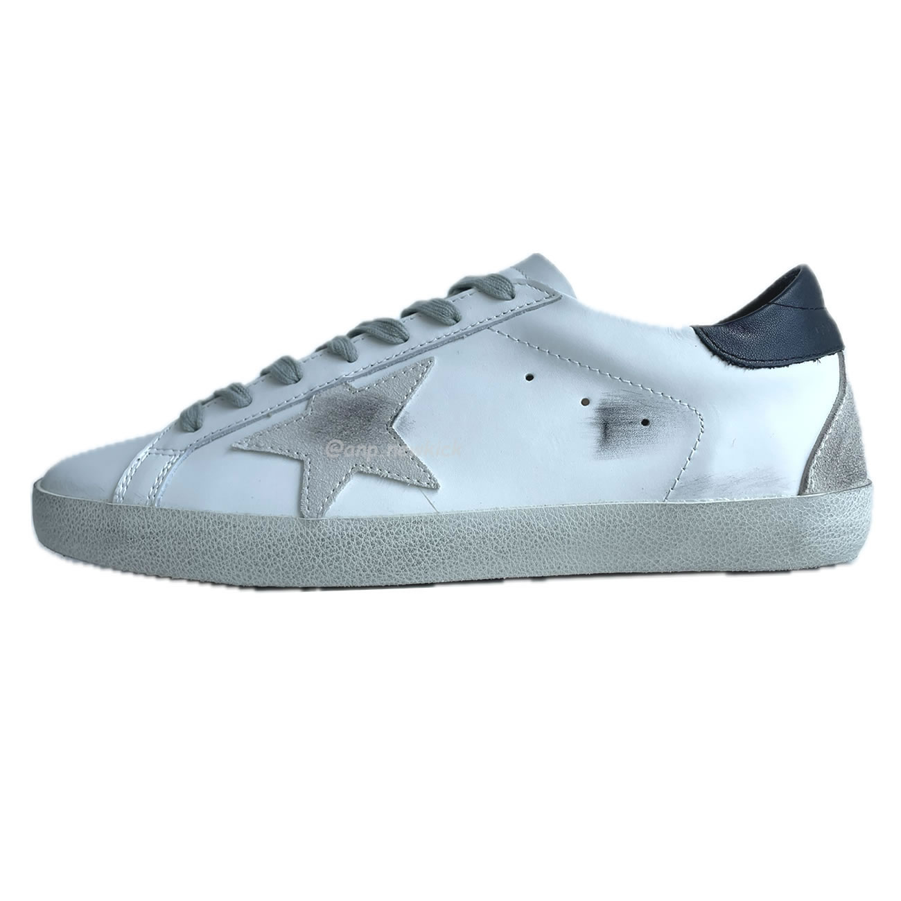 Golden Goose Super Star Gold Star White Blue Black G21d120 G304 (5) - newkick.app